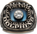 Miami Dolphins SB VII Championship Ring Keychain – Bling Badge