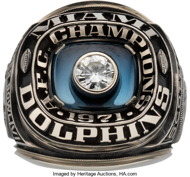 Miami Dolphins SB VII Championship Ring Vehicle Emblem