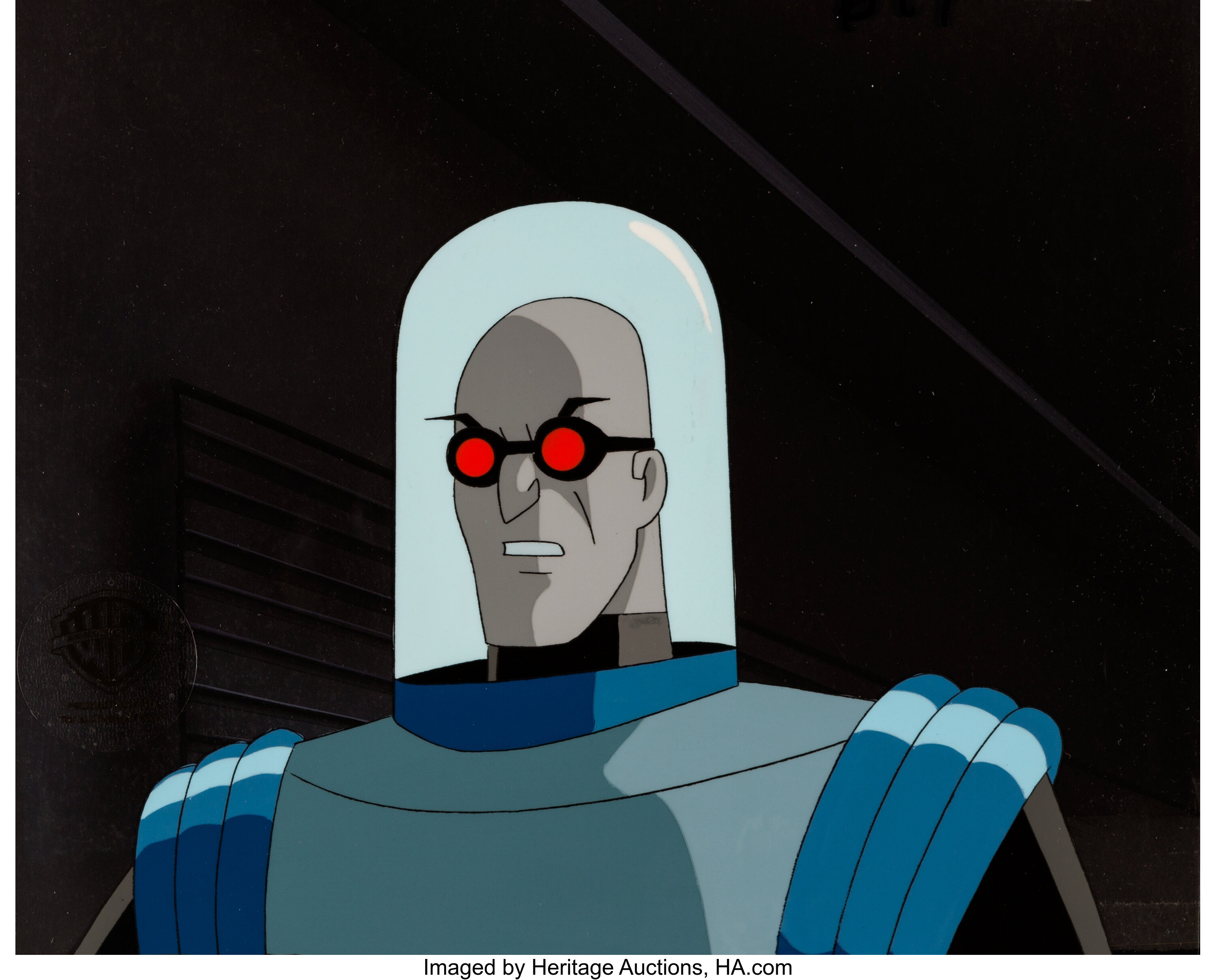 Batman: The Animated Series Mr. Freeze Production Cel with Master | Lot  #11915 | Heritage Auctions
