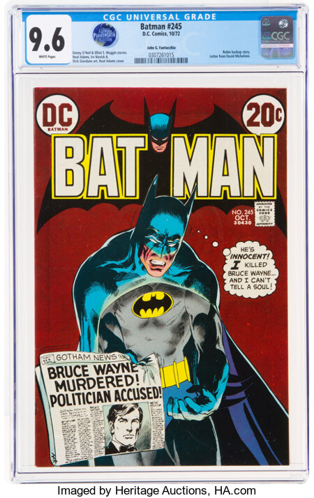 How Much Is Batman #245 Worth? Browse Comic Prices | Heritage Auctions
