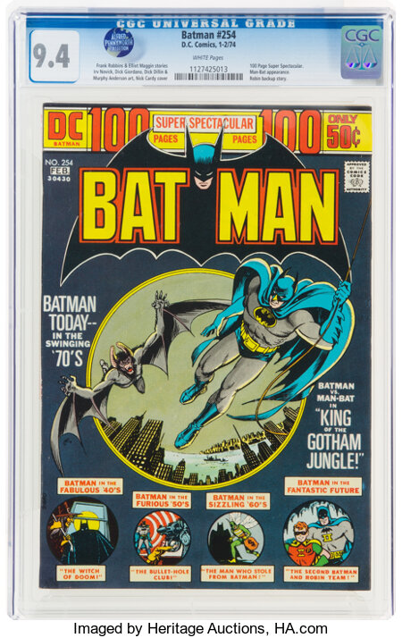 How Much Is Batman #254 Worth? Browse Comic Prices | Heritage Auctions