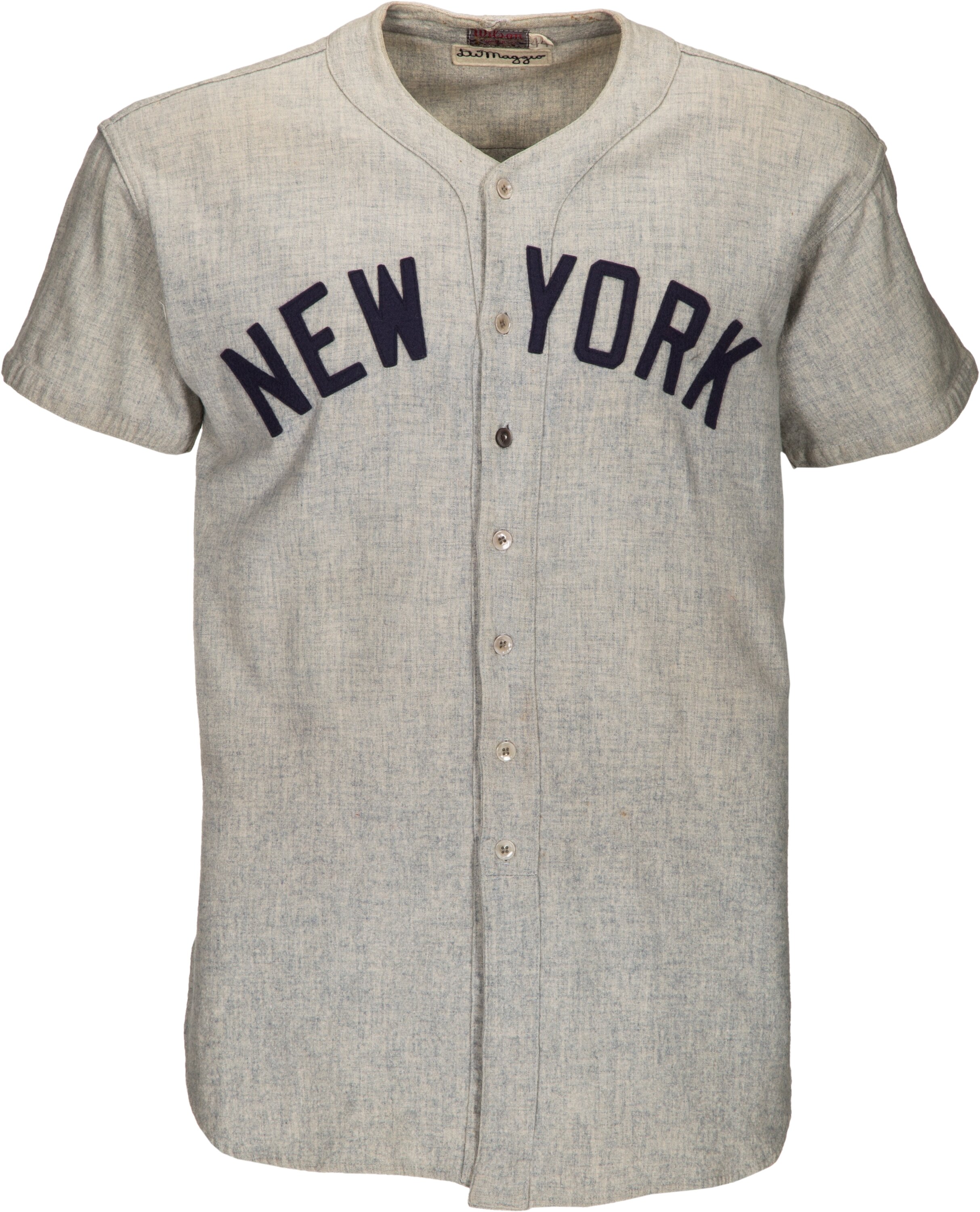 1940's Joe DiMaggio Game Worn New York Yankees Jersey. Baseball, Lot  #80098