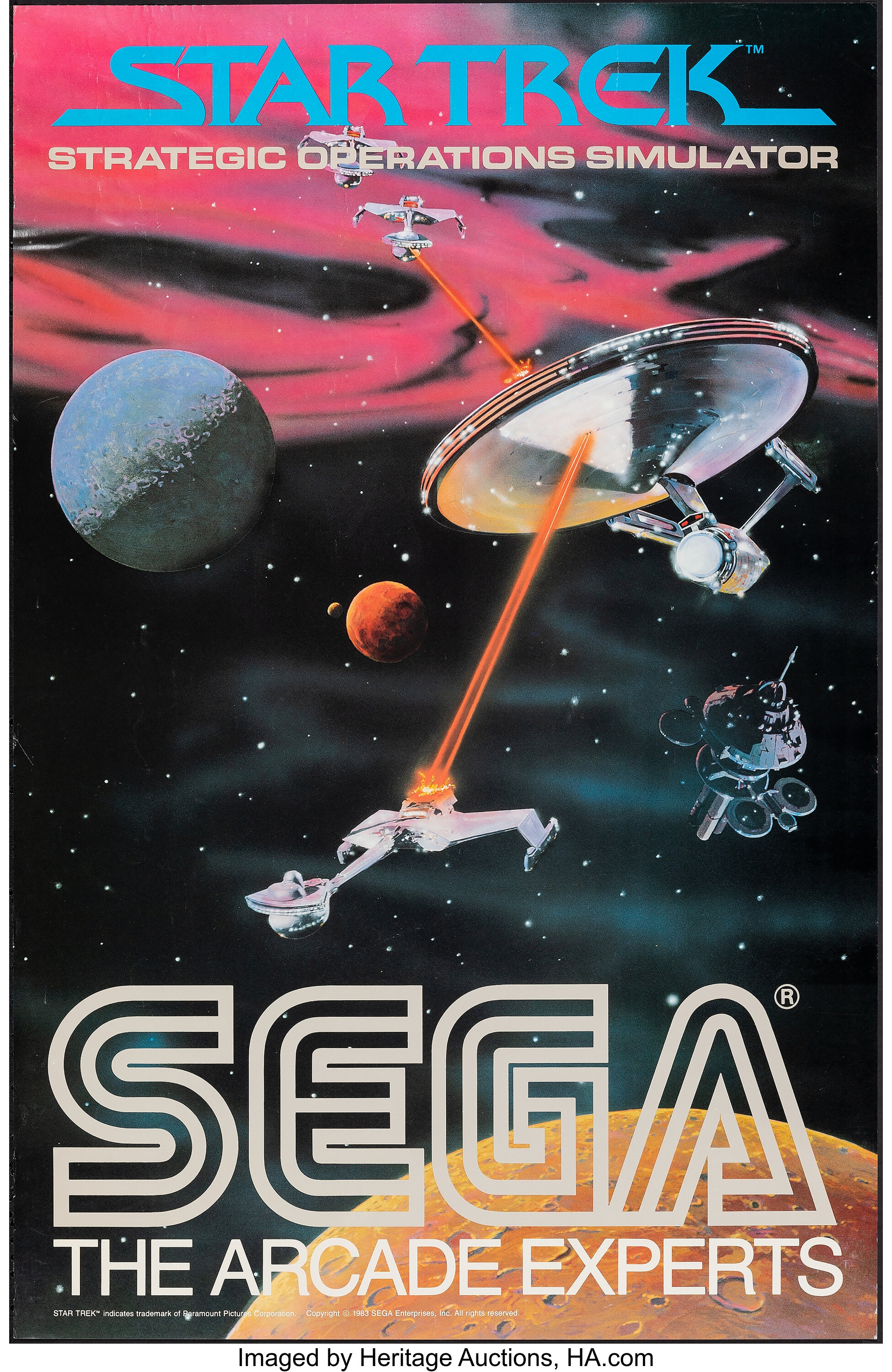 Star Trek: Strategic Operations Simulator & Other Lot (SEGA, 1983). | Lot  #55430 | Heritage Auctions