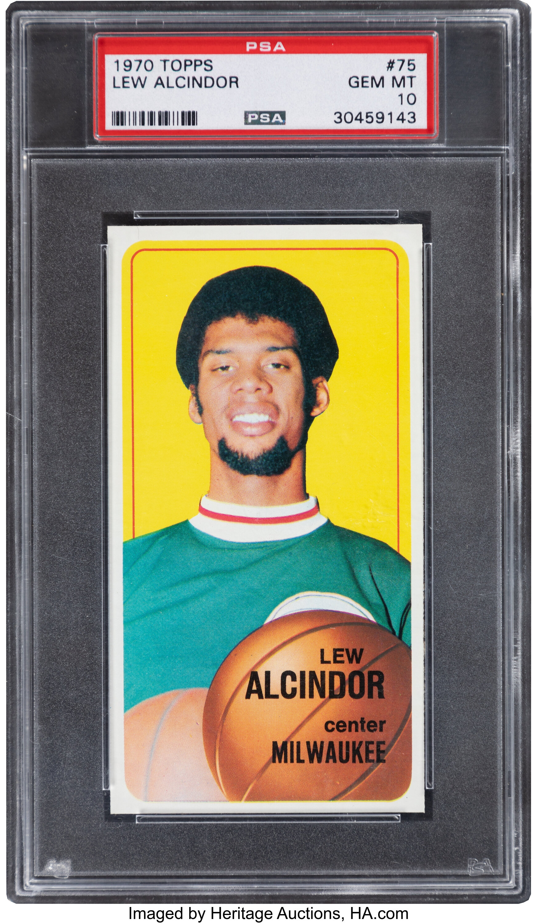 1976 Topps Basketball Kareem Abdul-Jabbar All-Star #126 NM