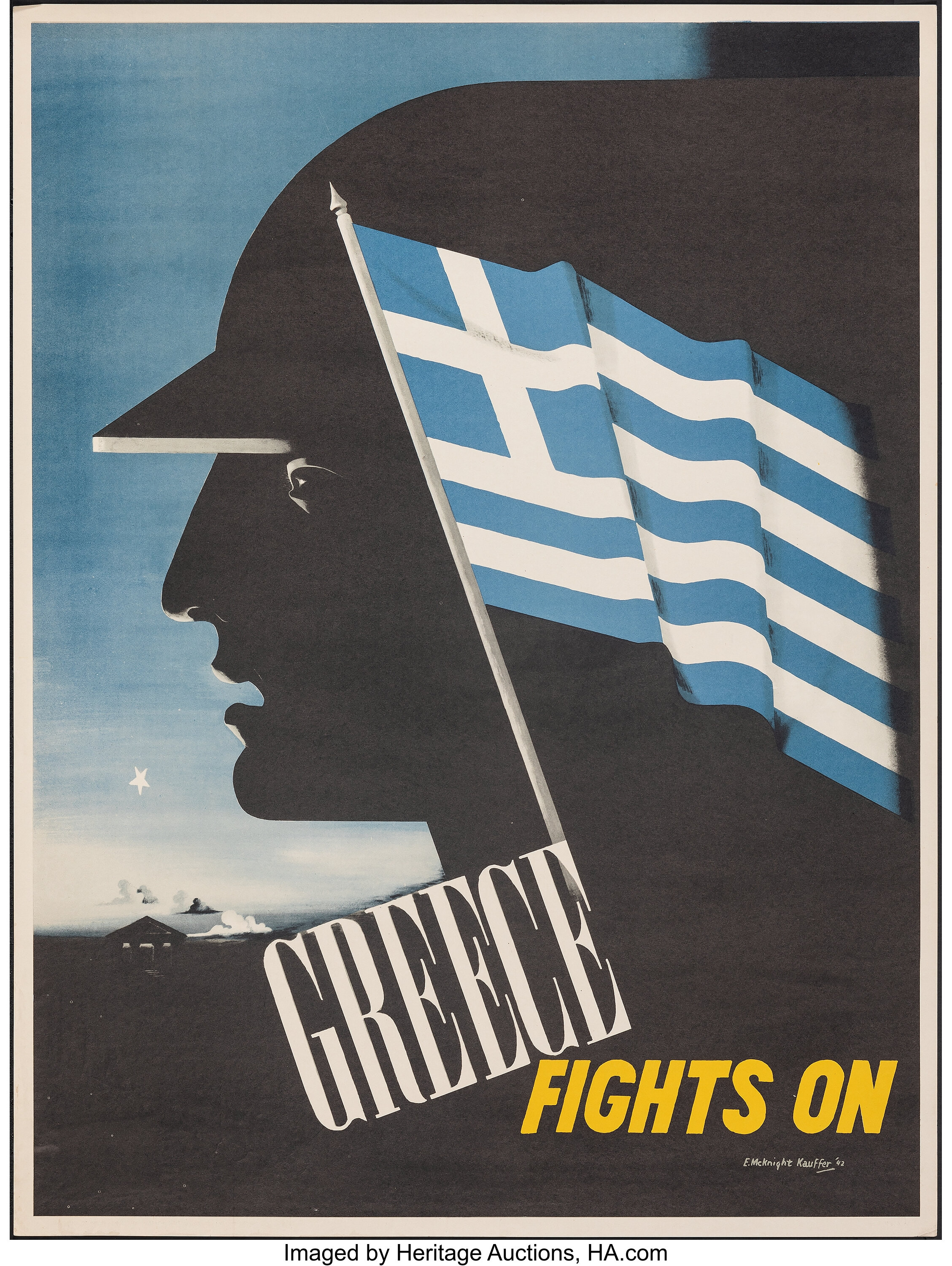 World War II Propaganda (Greek Office of Information, 1942). | Lot #54469 | Heritage Auctions