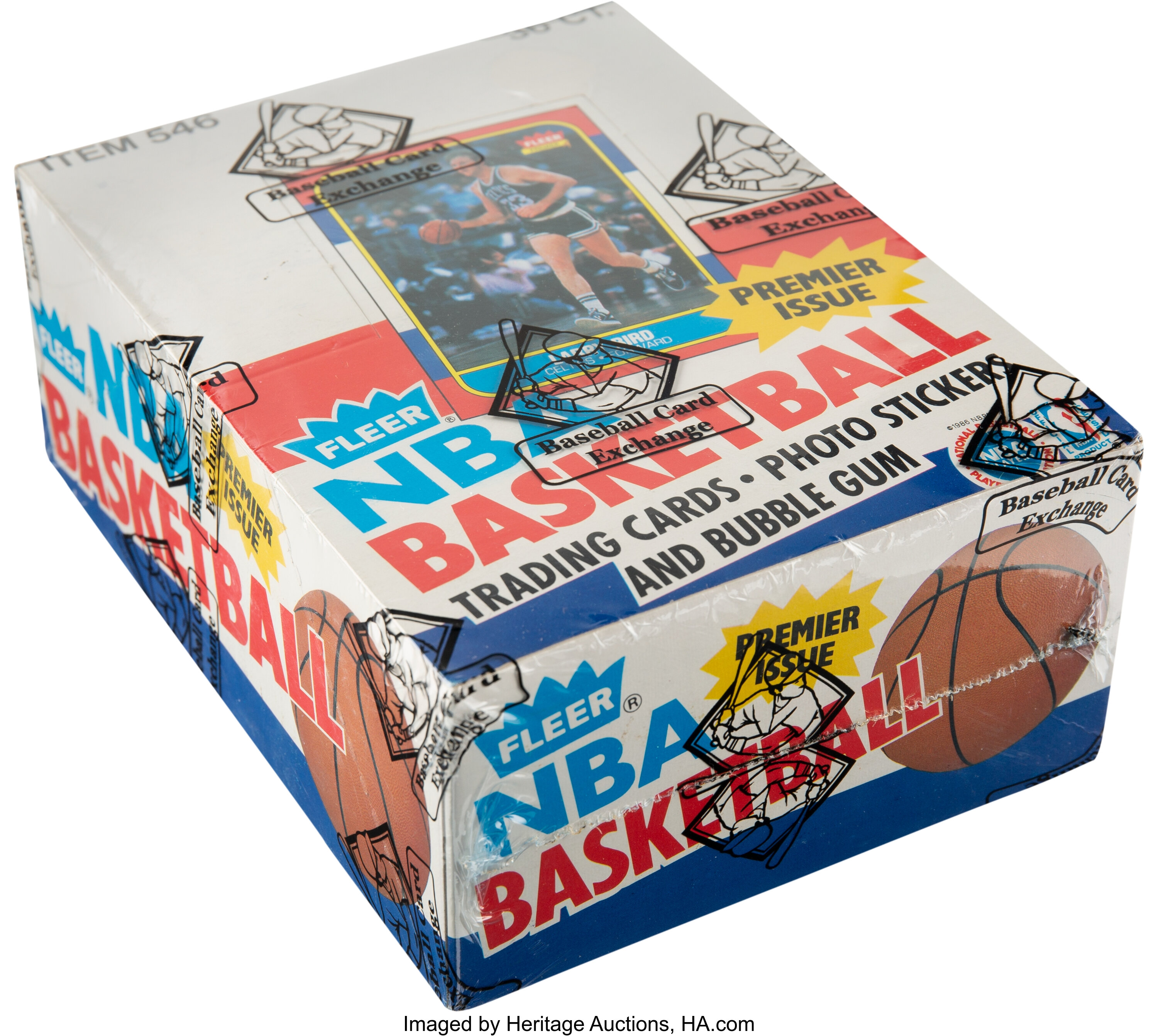 1986 87 fleer basketball wax pack