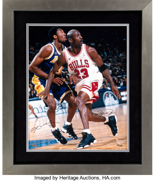 Download An Unforgettable Duo - Kobe Bryant and Michael Jordan
