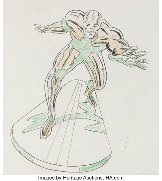 Silver Surfer: The Animated Series Dessins Originaux d'Animation | Lot  #51226 | Heritage Auctions