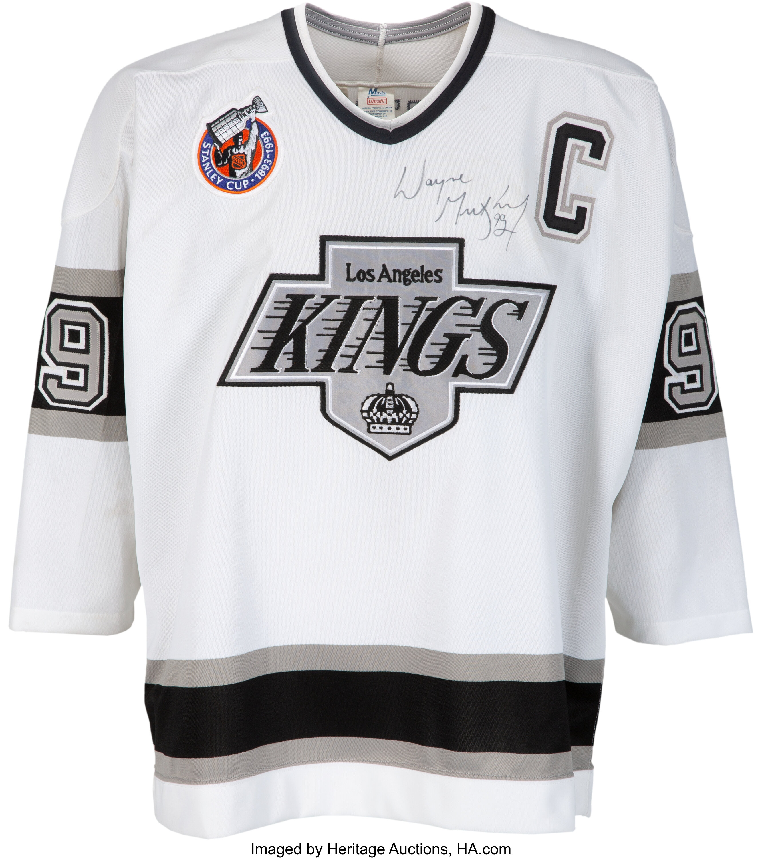 Wayne Gretzky Autographed 1992-93 Los Angeles Kings® Authentic Mitchell &  Ness Jersey