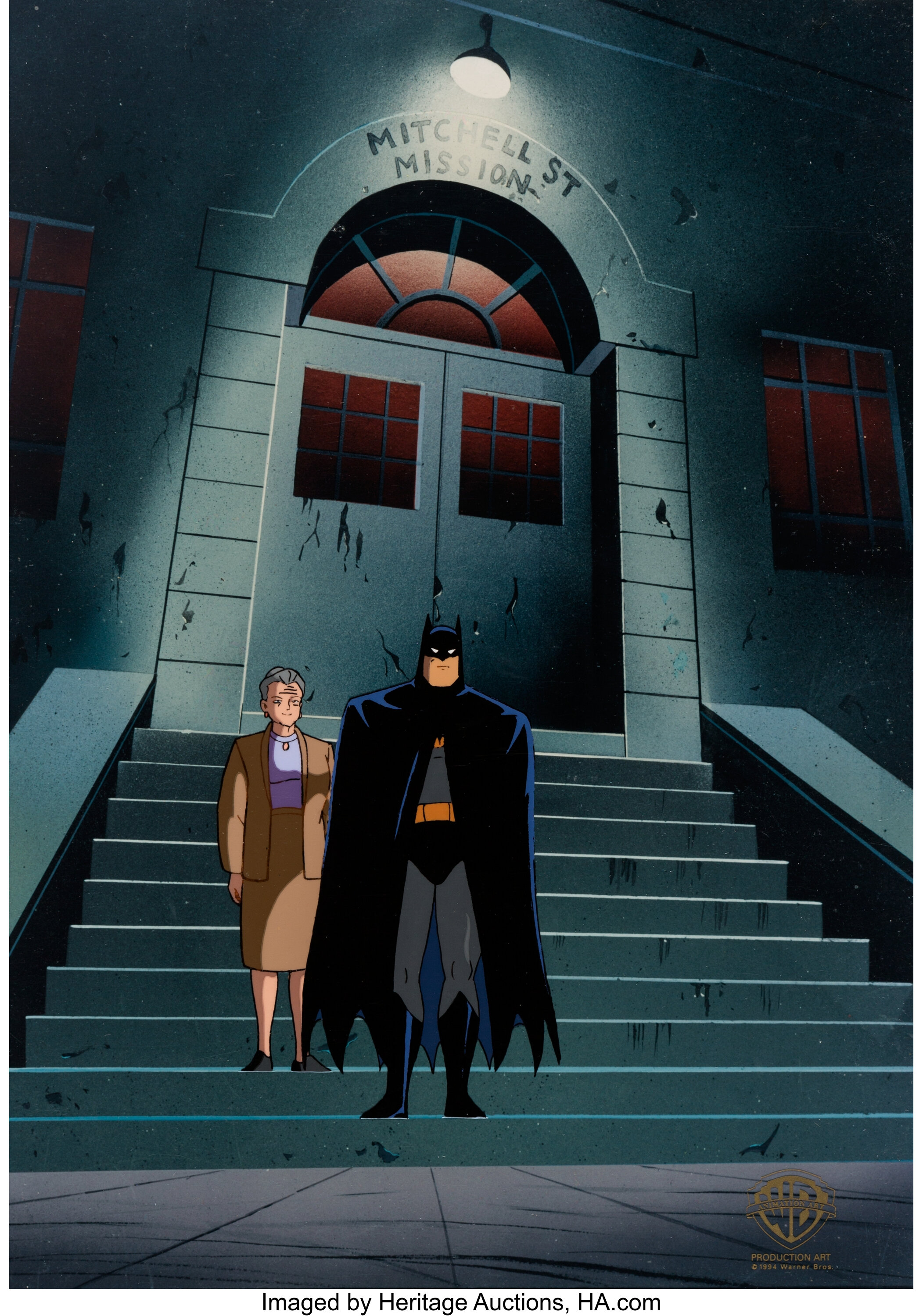 Batman: The Animated Series Batman and Leslie Thompkins Production | Lot  #13949 | Heritage Auctions