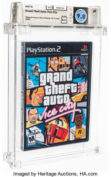 Grand Theft Auto San Andreas PS2 WATA 9.4 A++ Graded Sealed