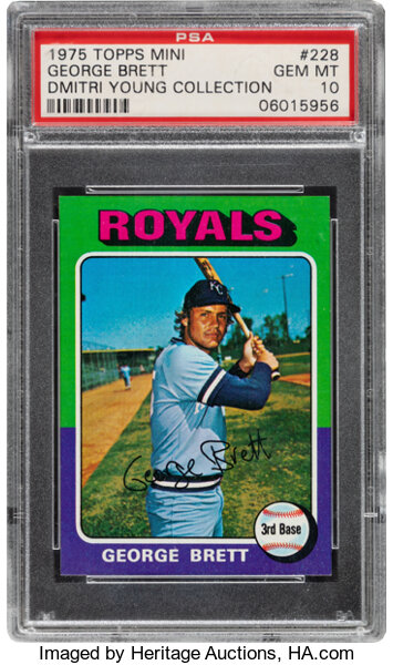 1975 Topps George Brett Rookie Card: The Ultimate Collector's