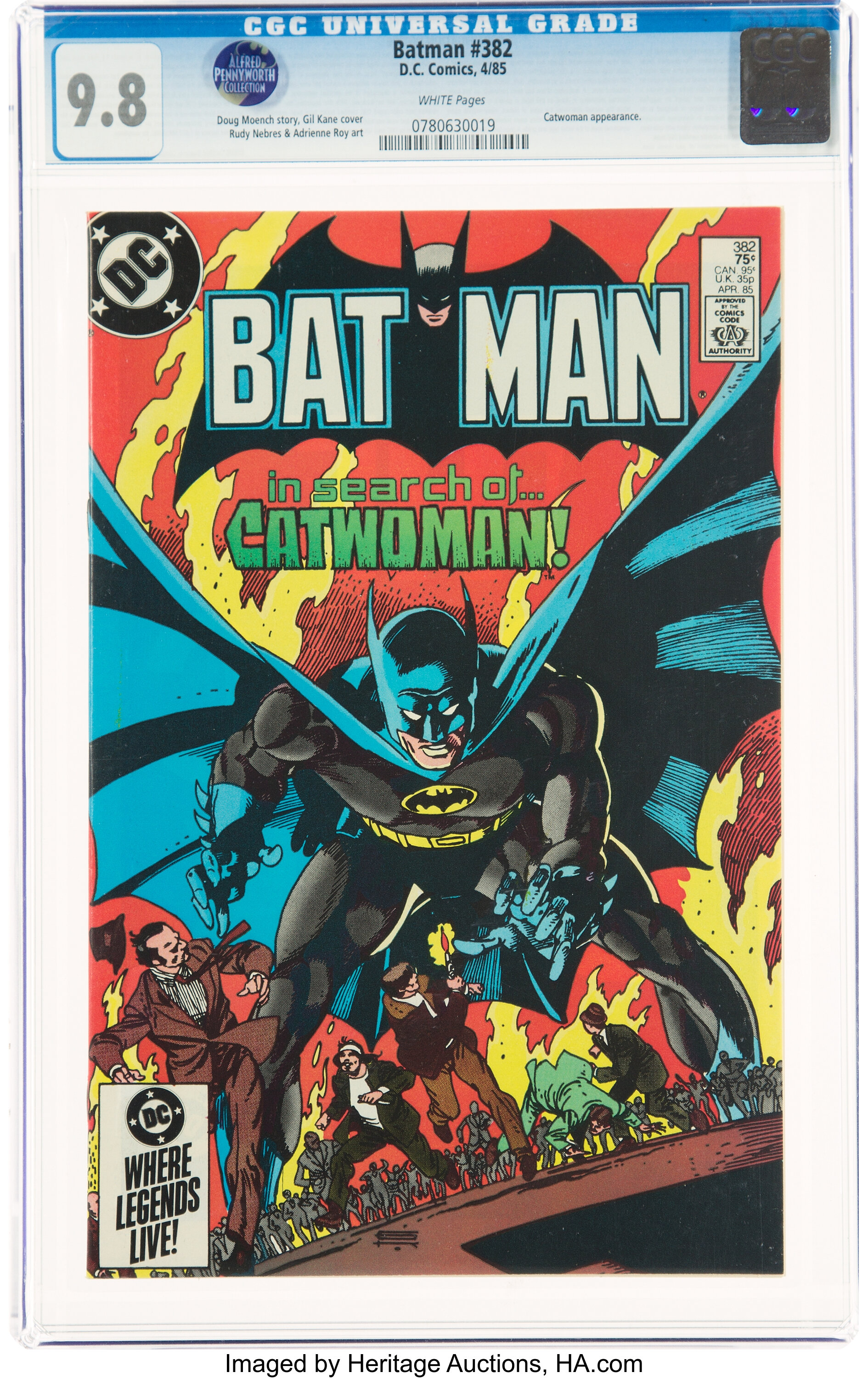 Batman #382 (DC, 1985) CGC NM/MT  White pages.... Modern Age | Lot  #13092 | Heritage Auctions