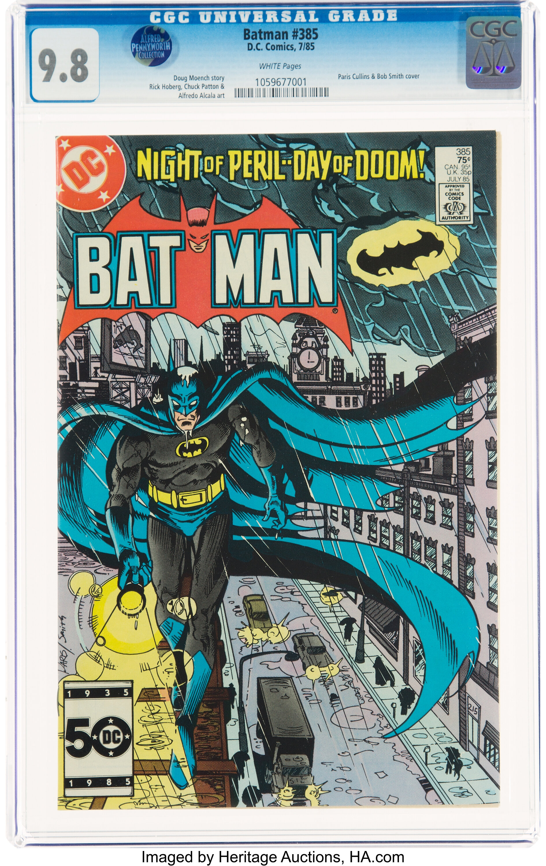 How Much Is Batman #385 Worth? Browse Comic Prices | Heritage Auctions