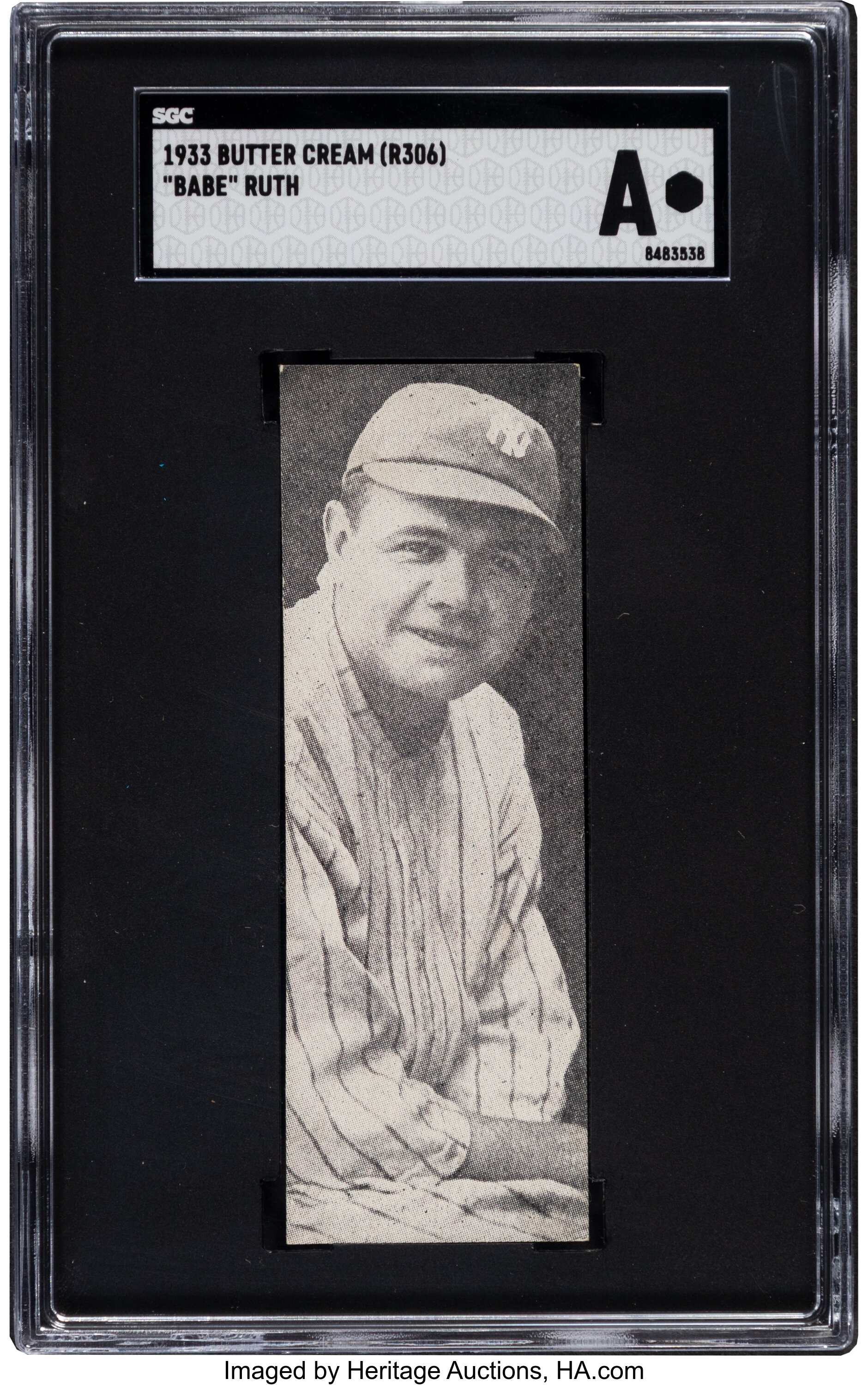 SGC on Twitter: Wow!! An incredible moment in the hobby has just happened  as an SGC authenticated game worn Babe Ruth jersey from 1928-1930 has just  set the record for highest price