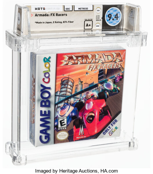 Armada FX Racers Wata 9.4 A Sealed GBC Metro3D 2000 USA