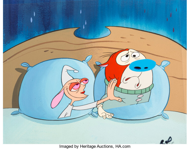 ren e la fame del vecchio stimpy