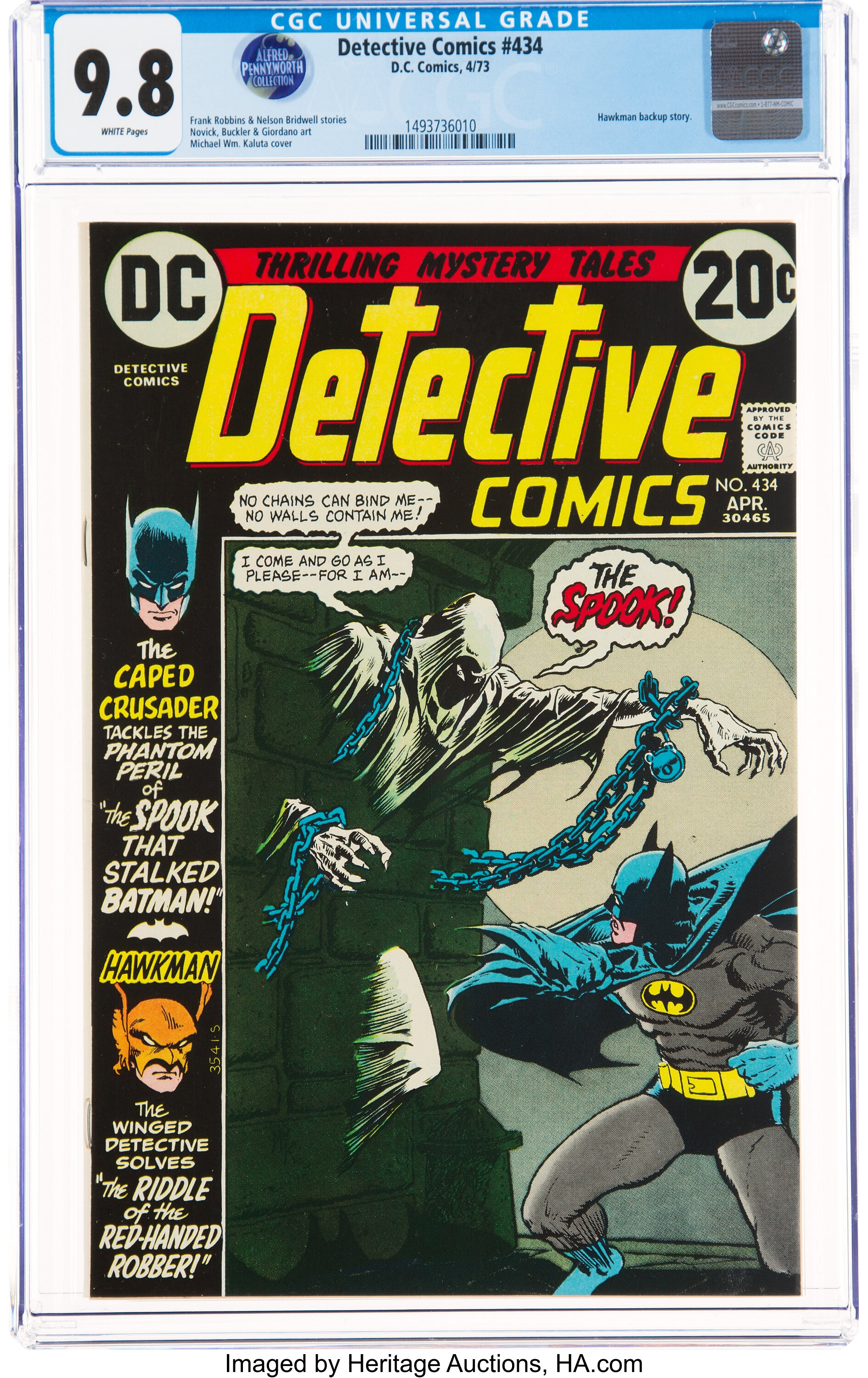 How Much Is Detective Comics #434 Worth? Browse Comic Prices | Heritage  Auctions