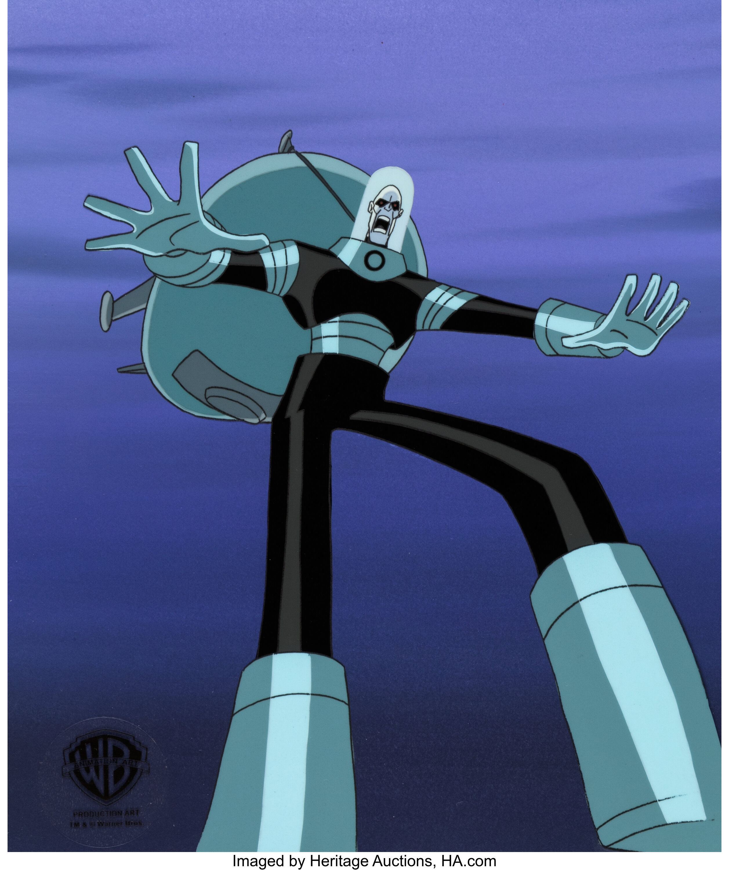 The New Batman Adventures Mr. Freeze Production Cel with Key Master | Lot  #17929 | Heritage Auctions