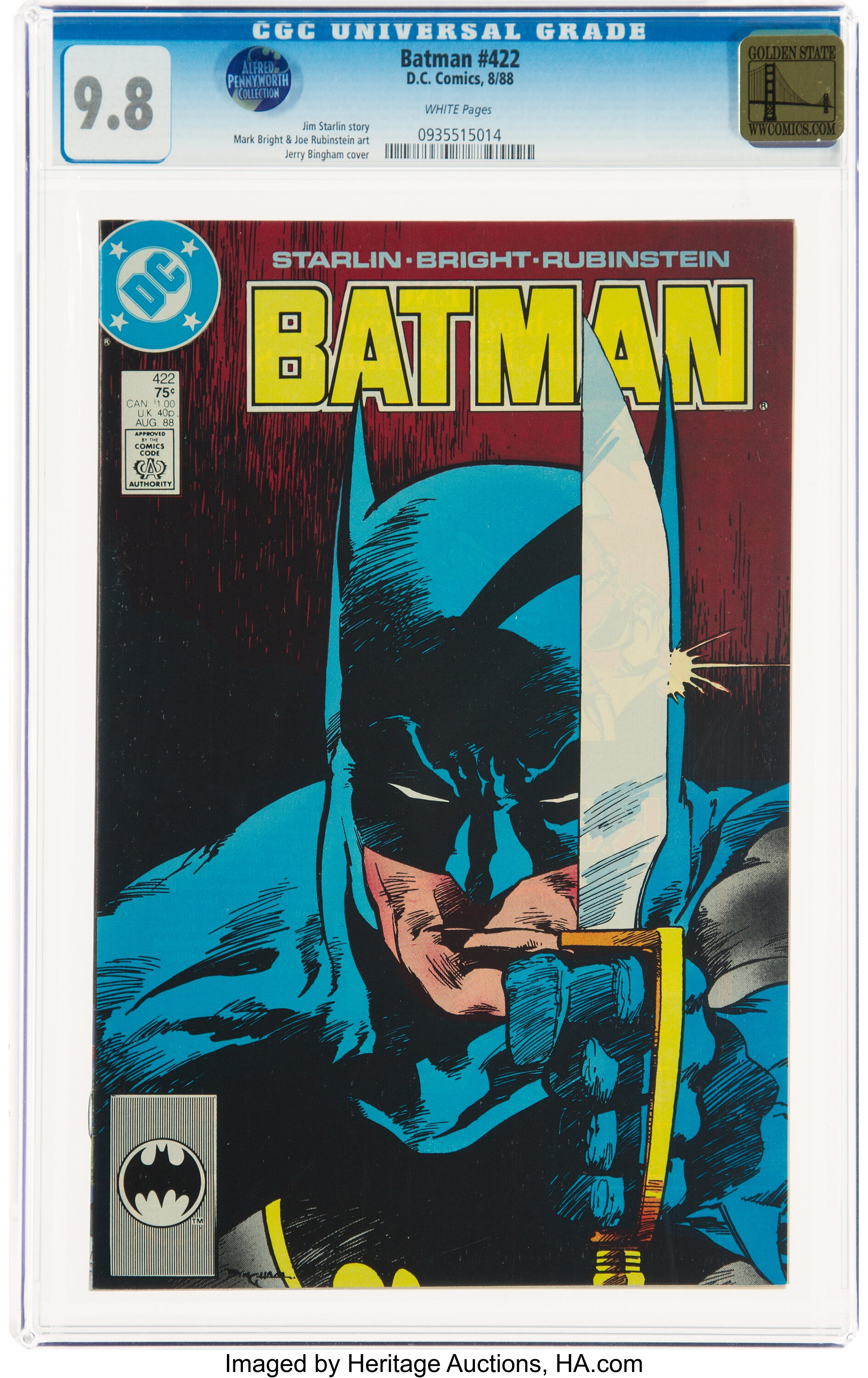 How Much Is Batman #422 Worth? Browse Comic Prices | Heritage Auctions