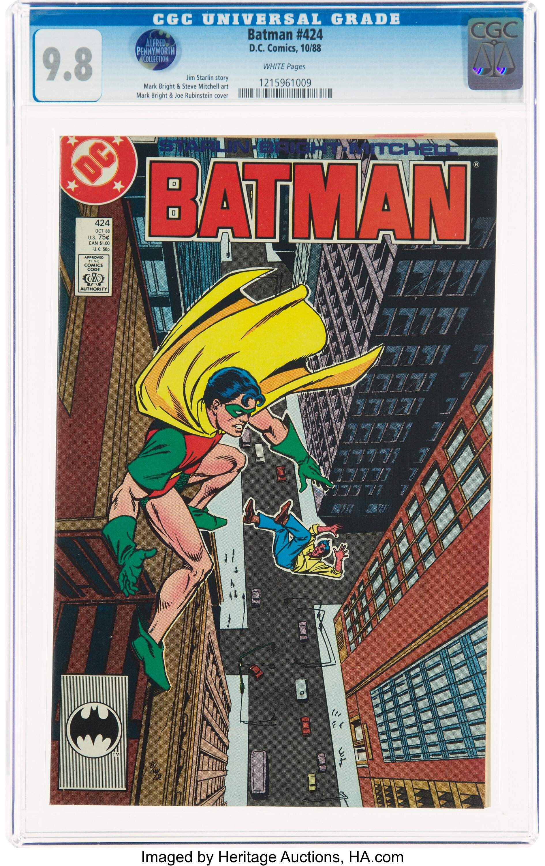 How Much Is Batman #424 Worth? Browse Comic Prices | Heritage Auctions