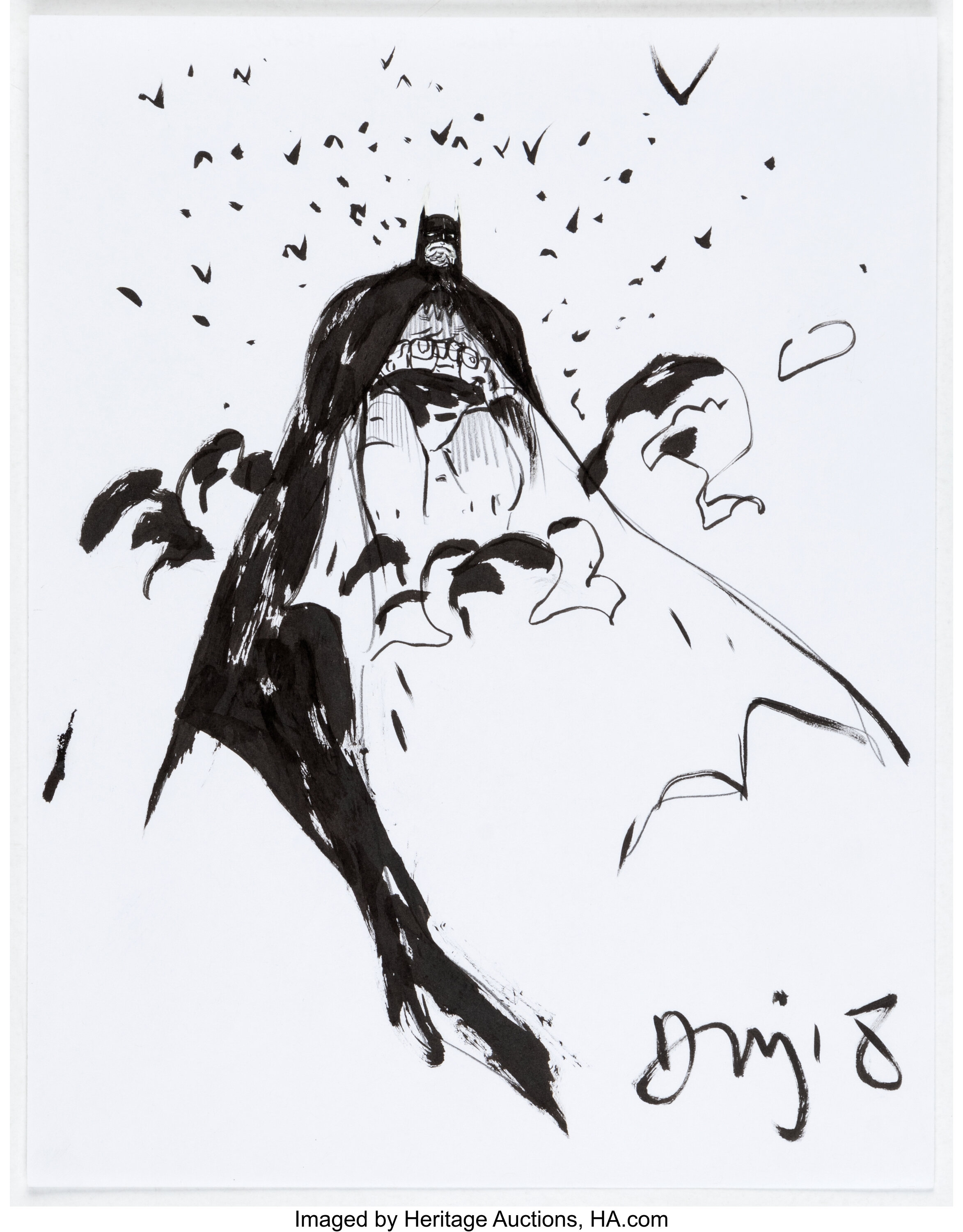 Daniel Warren Johnson - Batman Specialty Illustration Original Art | Lot  #17777 | Heritage Auctions