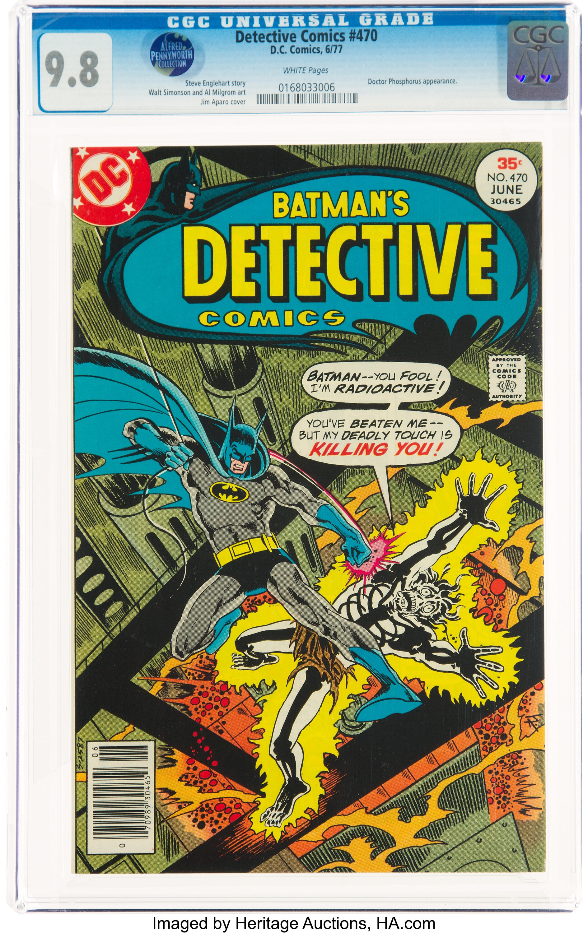 How Much Is Detective Comics #470 Worth? Browse Comic Prices | Heritage  Auctions