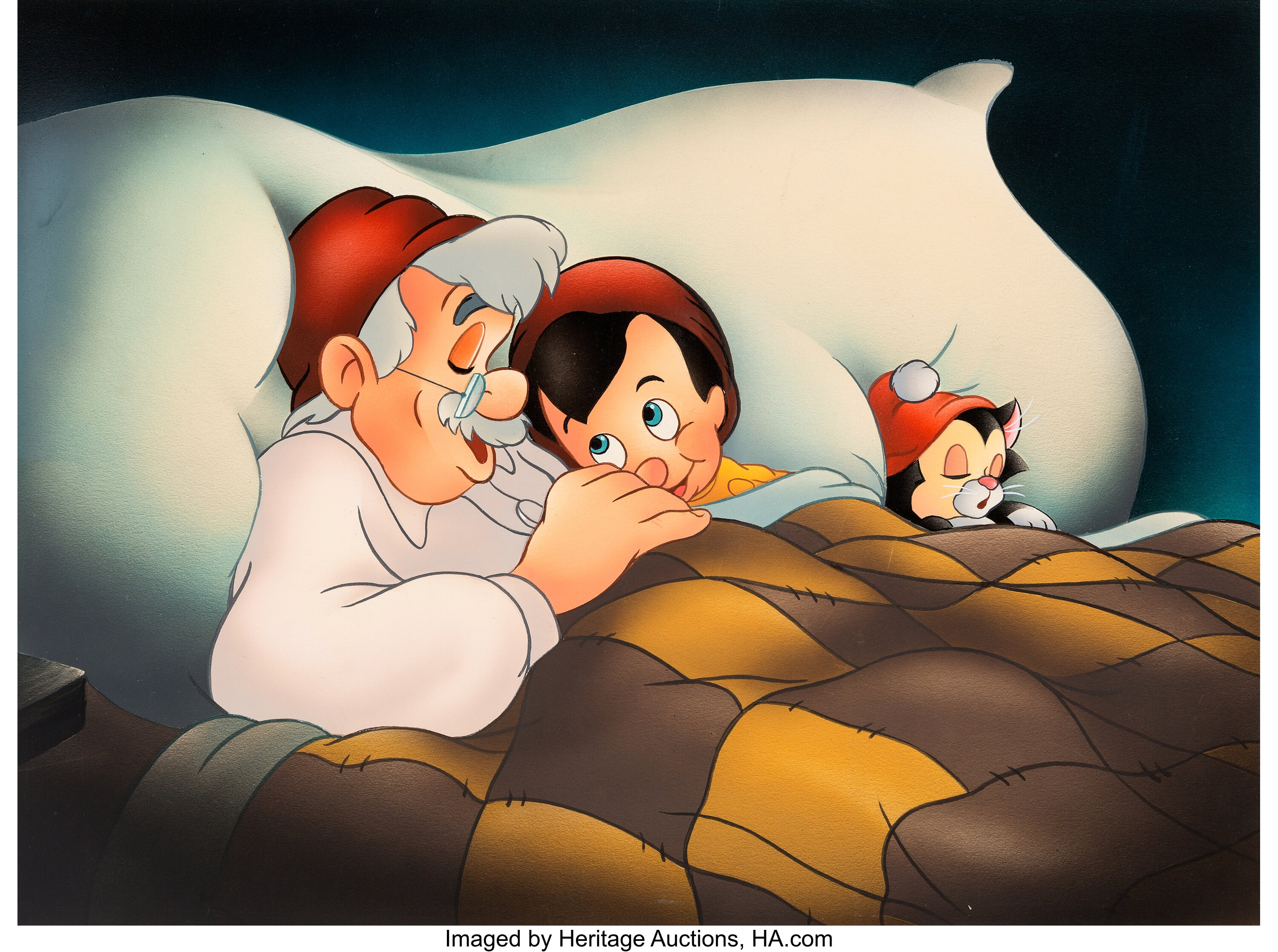 pinocchio and geppetto