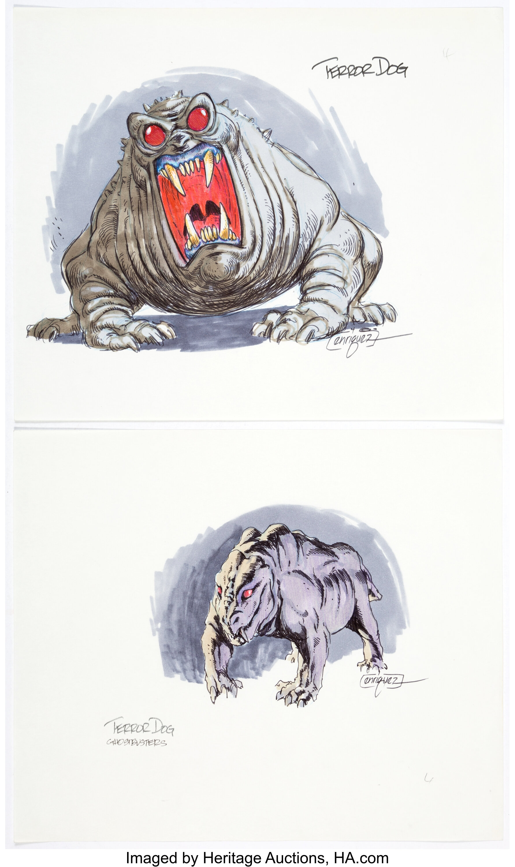ghostbusters movie concept art