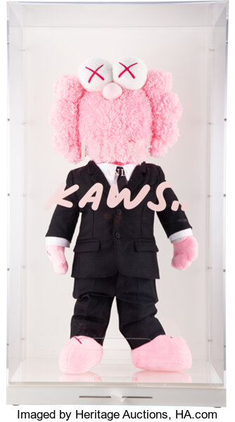 KAWS X Dior. BFF Companion (Pink), 2019. Polyester plush in Dior