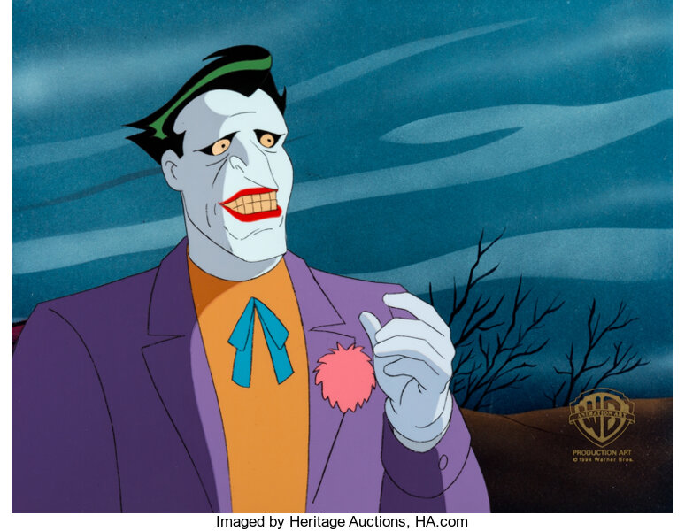 Batman: The Animated Series Joker Production Cel (Warner Brothers, | Lot  #13930 | Heritage Auctions