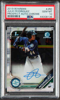 Bo Bichette 2016 1st Bowman Chrome Autograph Refractor Card /499 #CDA-BOB  BGS 9.5