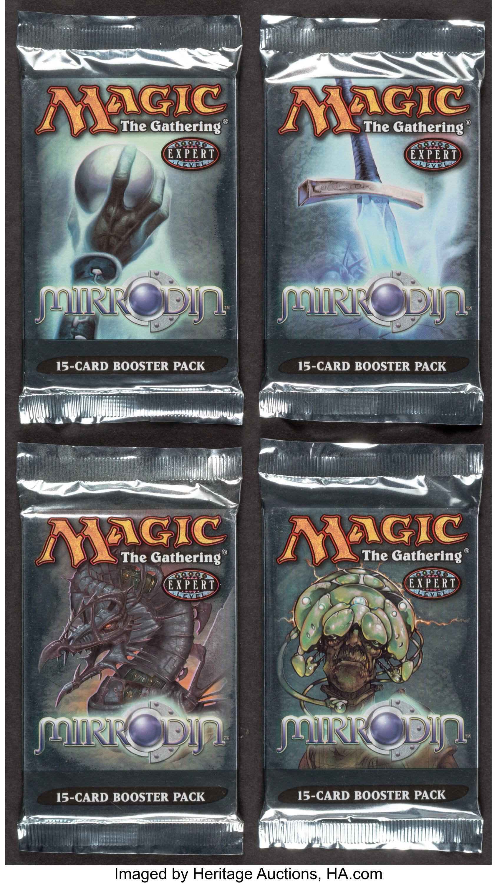 Magic: The Gathering Mirrodin Set Sealed Booster Packs Group of 4 | Lot  #16086 | Heritage Auctions