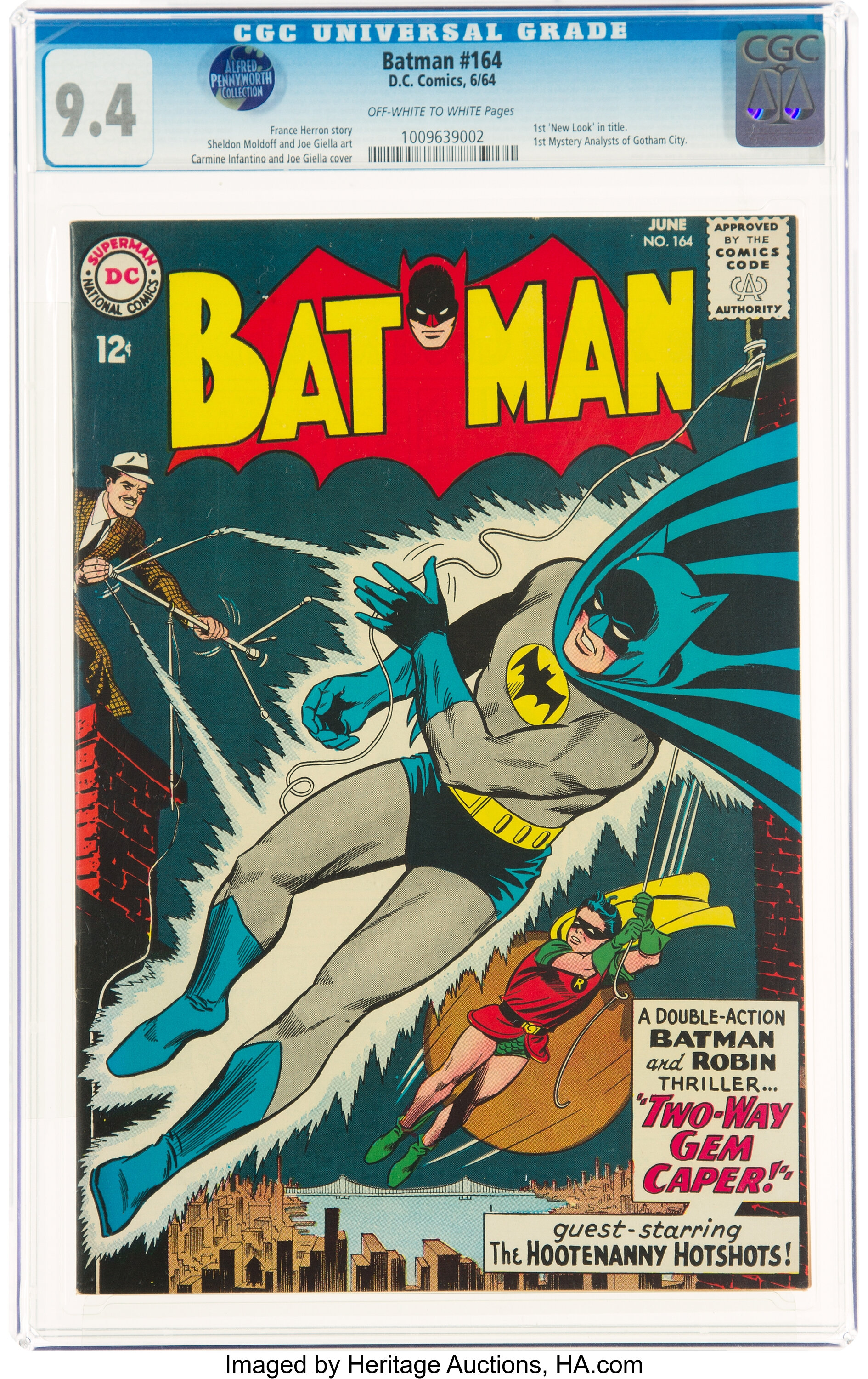 Batman #164 (DC, 1964) CGC NM  Off-white to white pages.... | Lot #96088  | Heritage Auctions