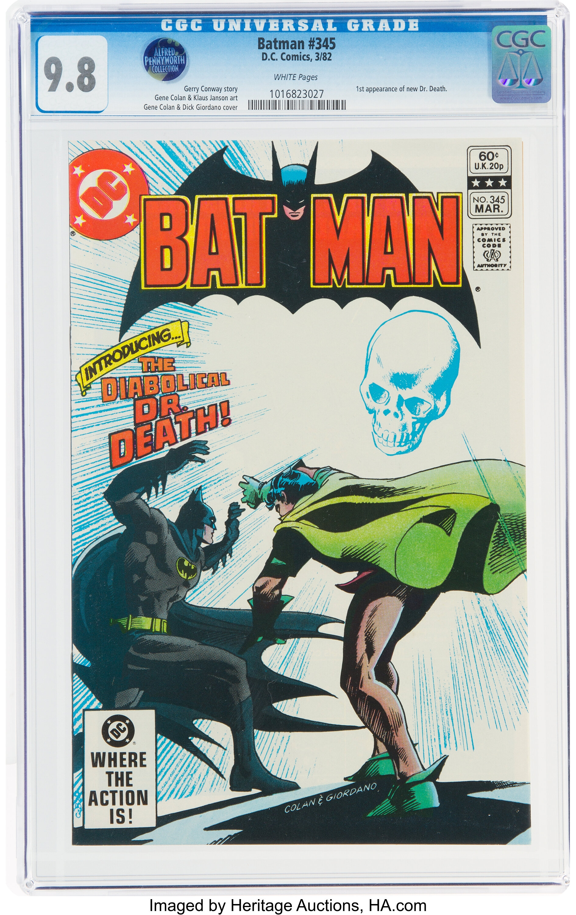 How Much Is Batman #345 Worth? Browse Comic Prices | Heritage Auctions