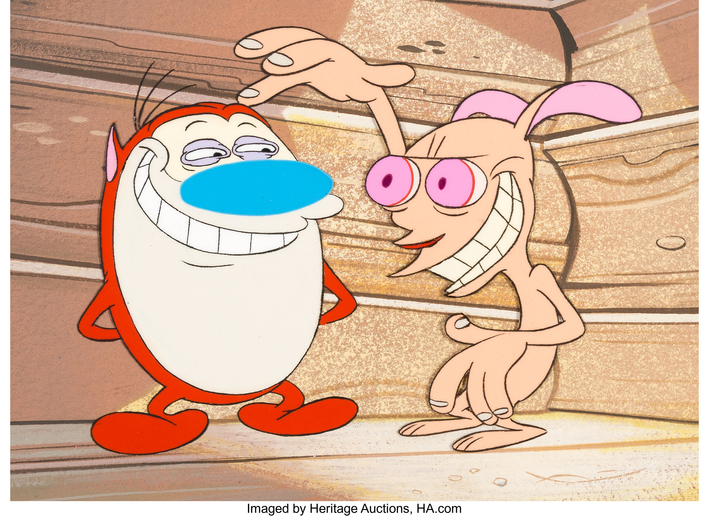 ren e la fame del vecchio stimpy