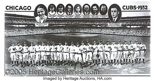 1932 Chicago Cubs Team