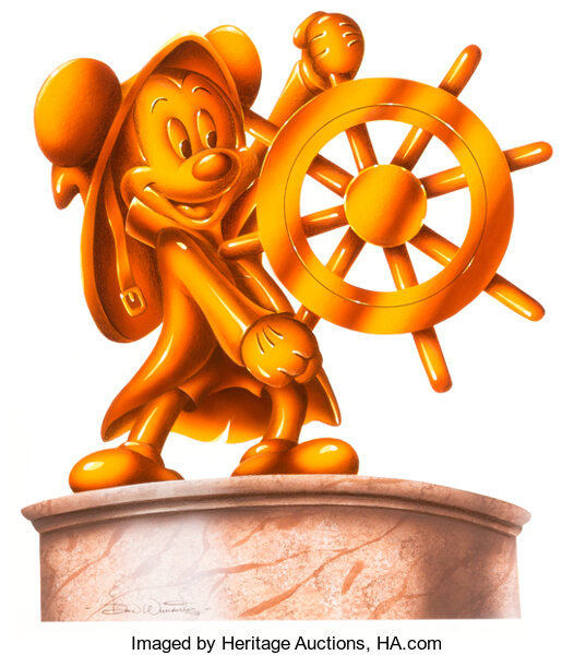 Disney Cruise Line The Golden Mickeys Trophy, ShopGoodwill.com