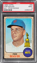 1968 Topps Tom Seaver All Star Rookie #45 PSA 7 NM 2nd Card