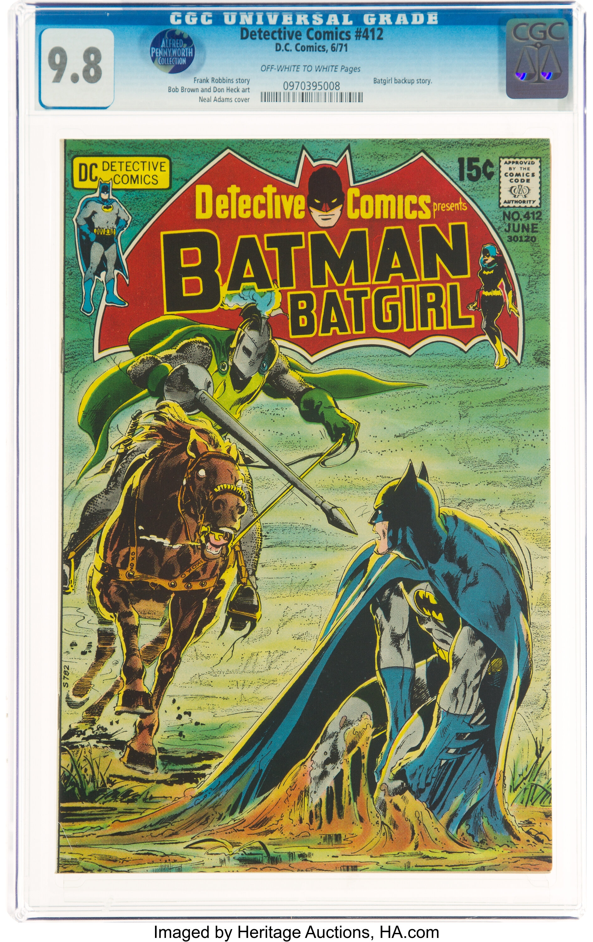 How Much Is Detective Comics #412 Worth? Browse Comic Prices | Heritage  Auctions