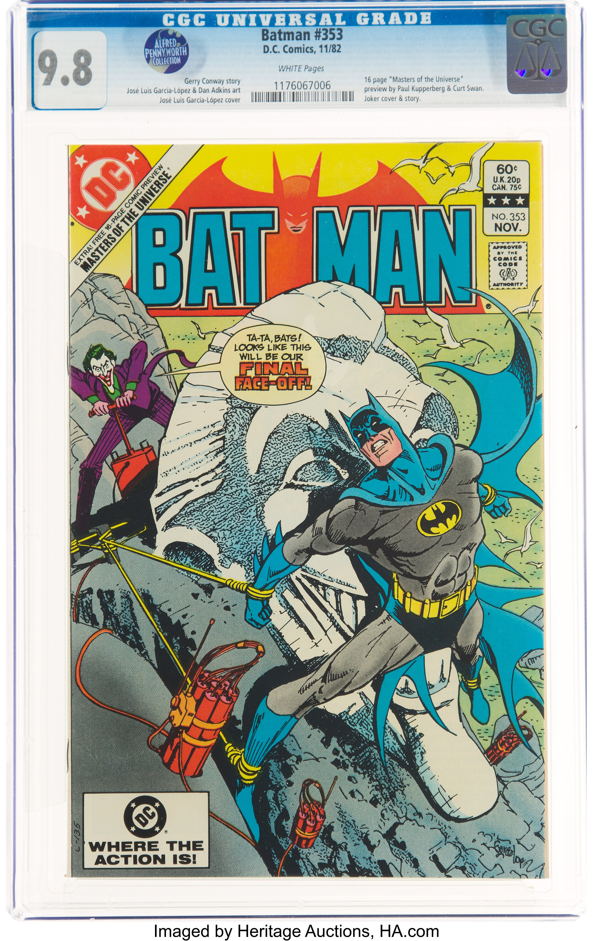 How Much Is Batman #353 Worth? Browse Comic Prices | Heritage Auctions