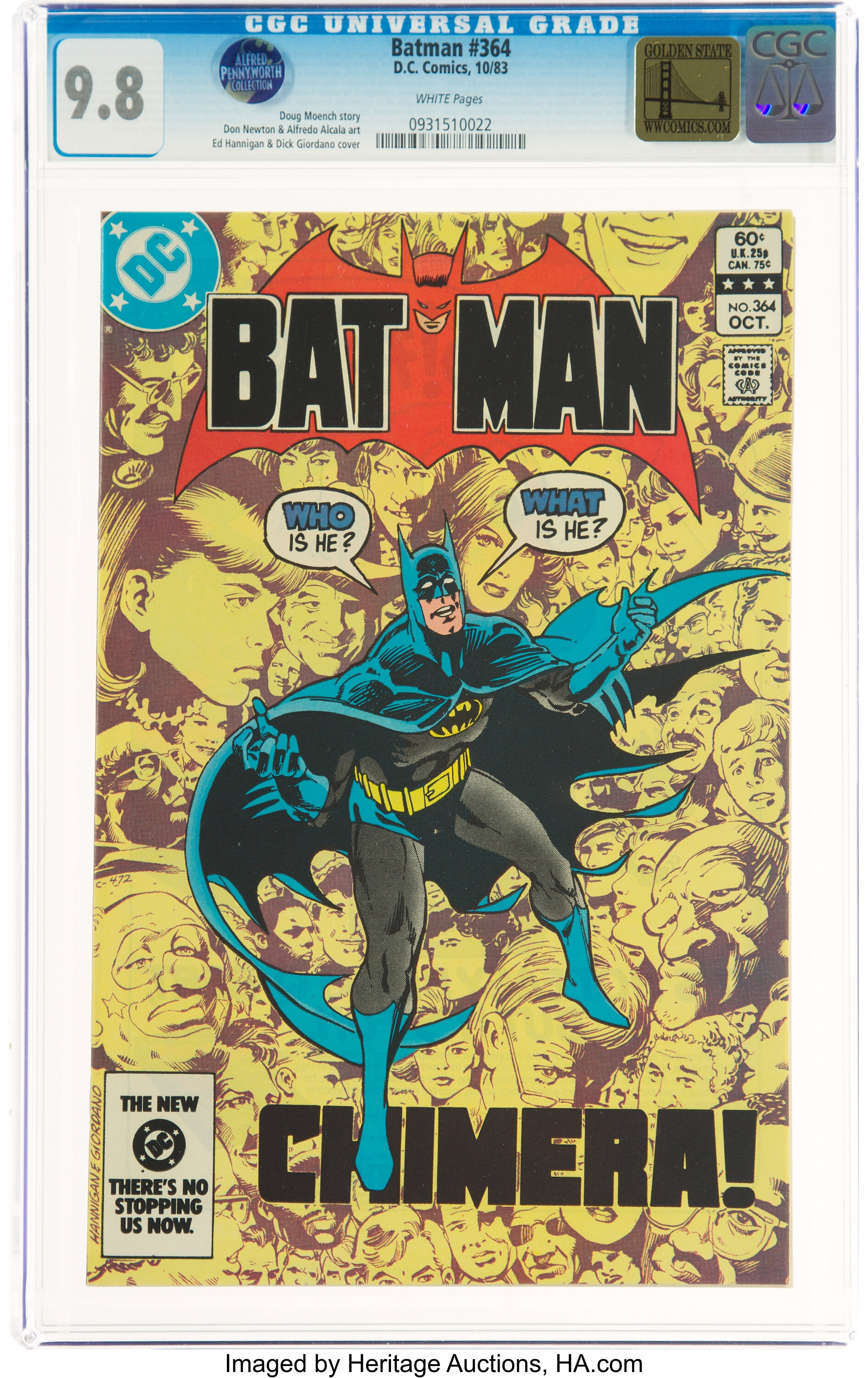 How Much Is Batman #364 Worth? Browse Comic Prices | Heritage Auctions