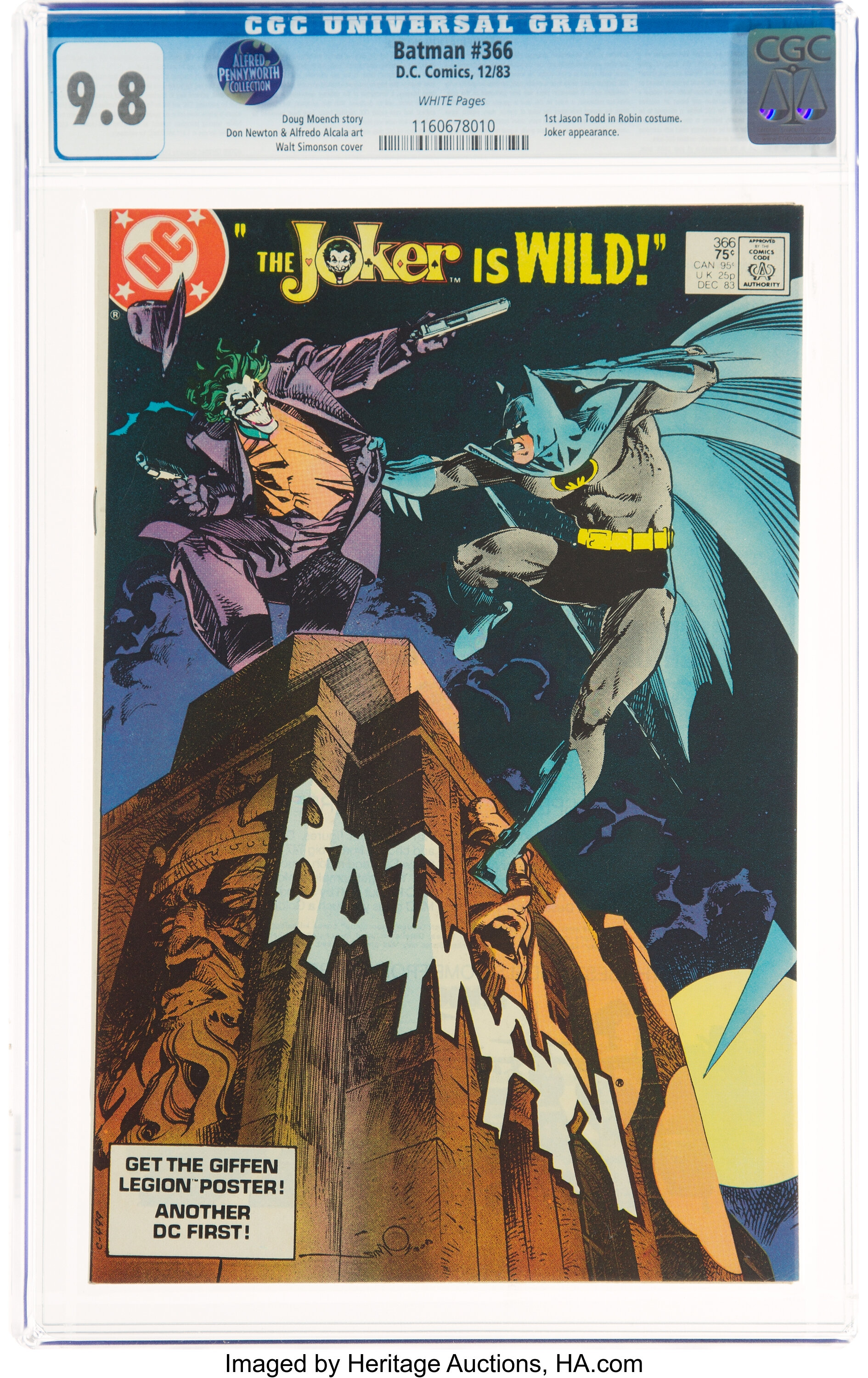 How Much Is Batman #366 Worth? Browse Comic Prices | Heritage Auctions