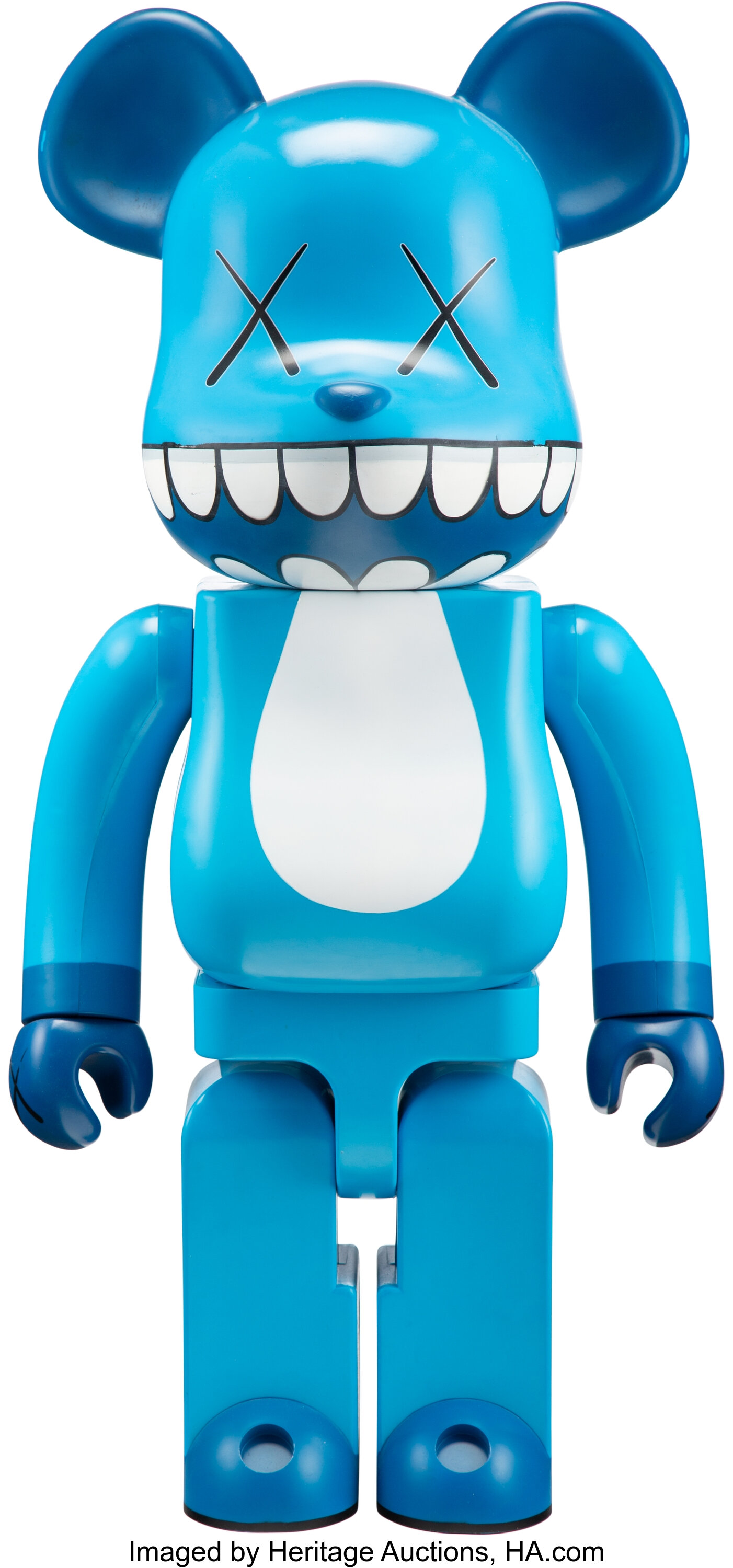 KAWS, Medicom Toy BEARBRICK X KAWS Chompers 100% And 400