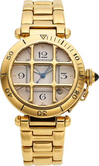 Sold at Auction: Omega La Magique 18k Gold & Diamond Wrist Watch