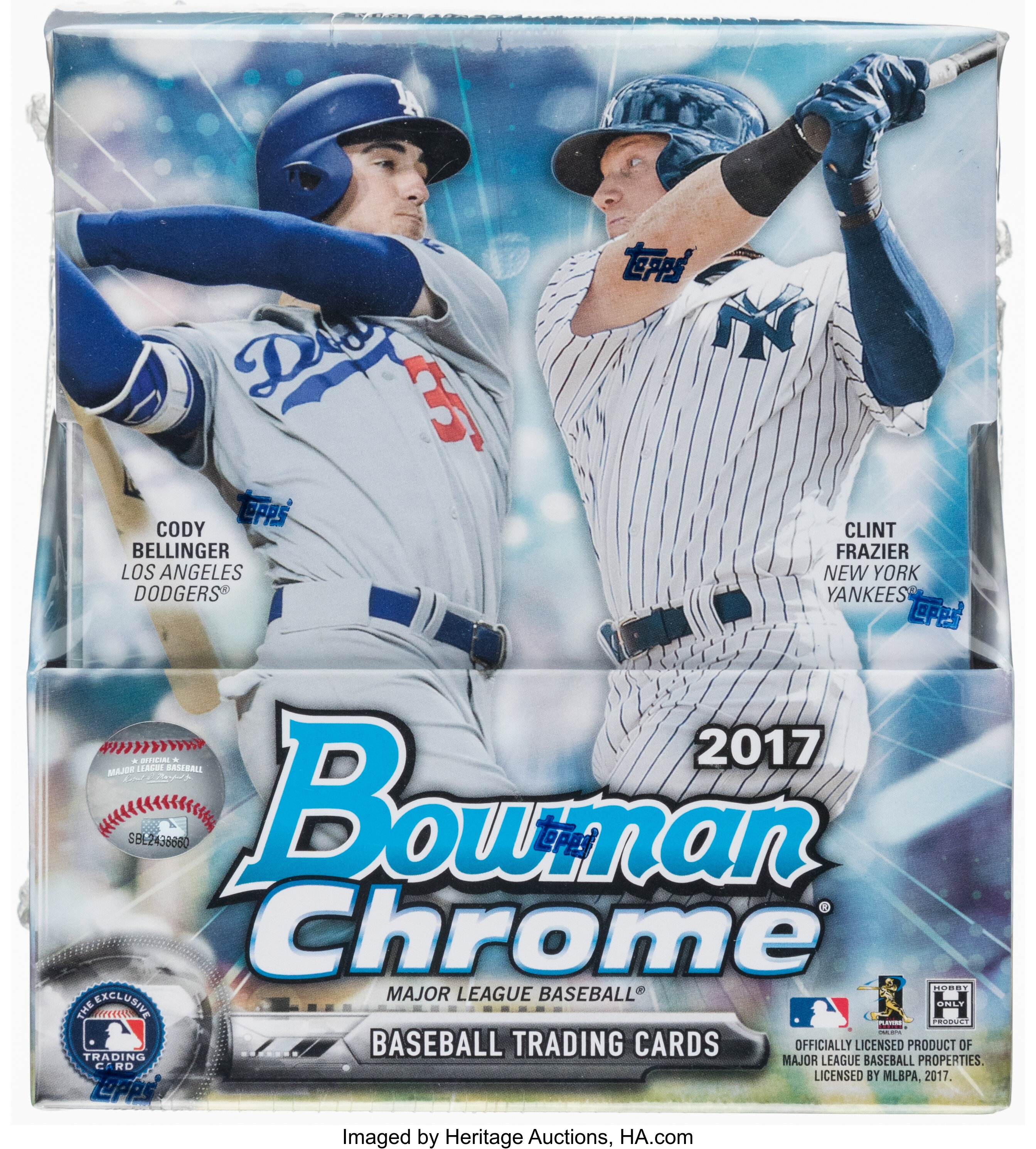 Los Angeles Dodgers Cody Bellinger 2017 Bowman Chrome