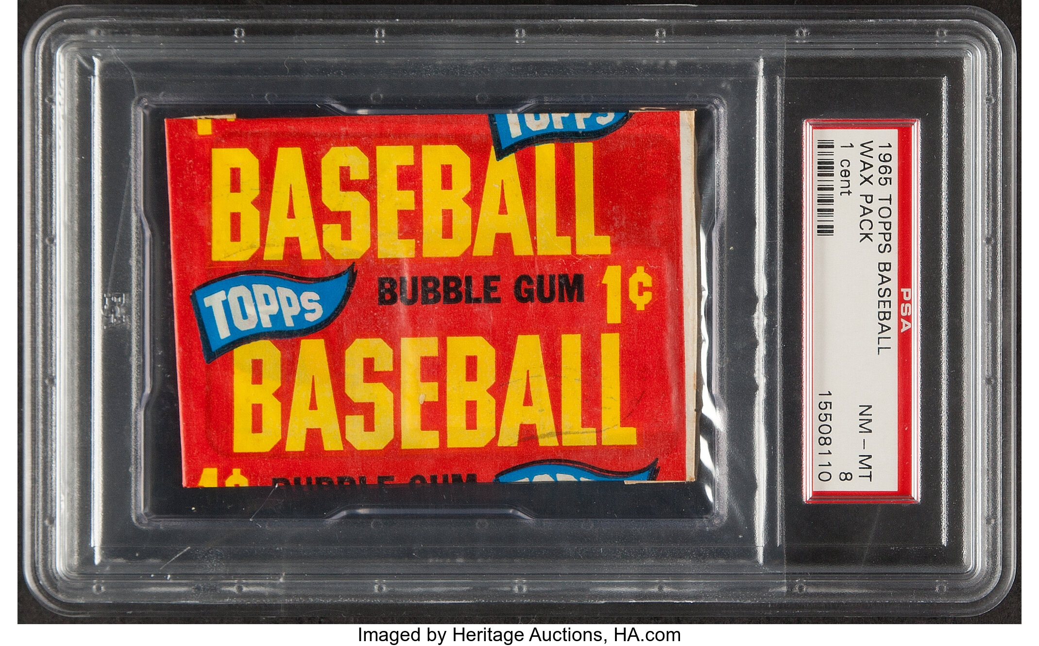 1965 topps wax pack