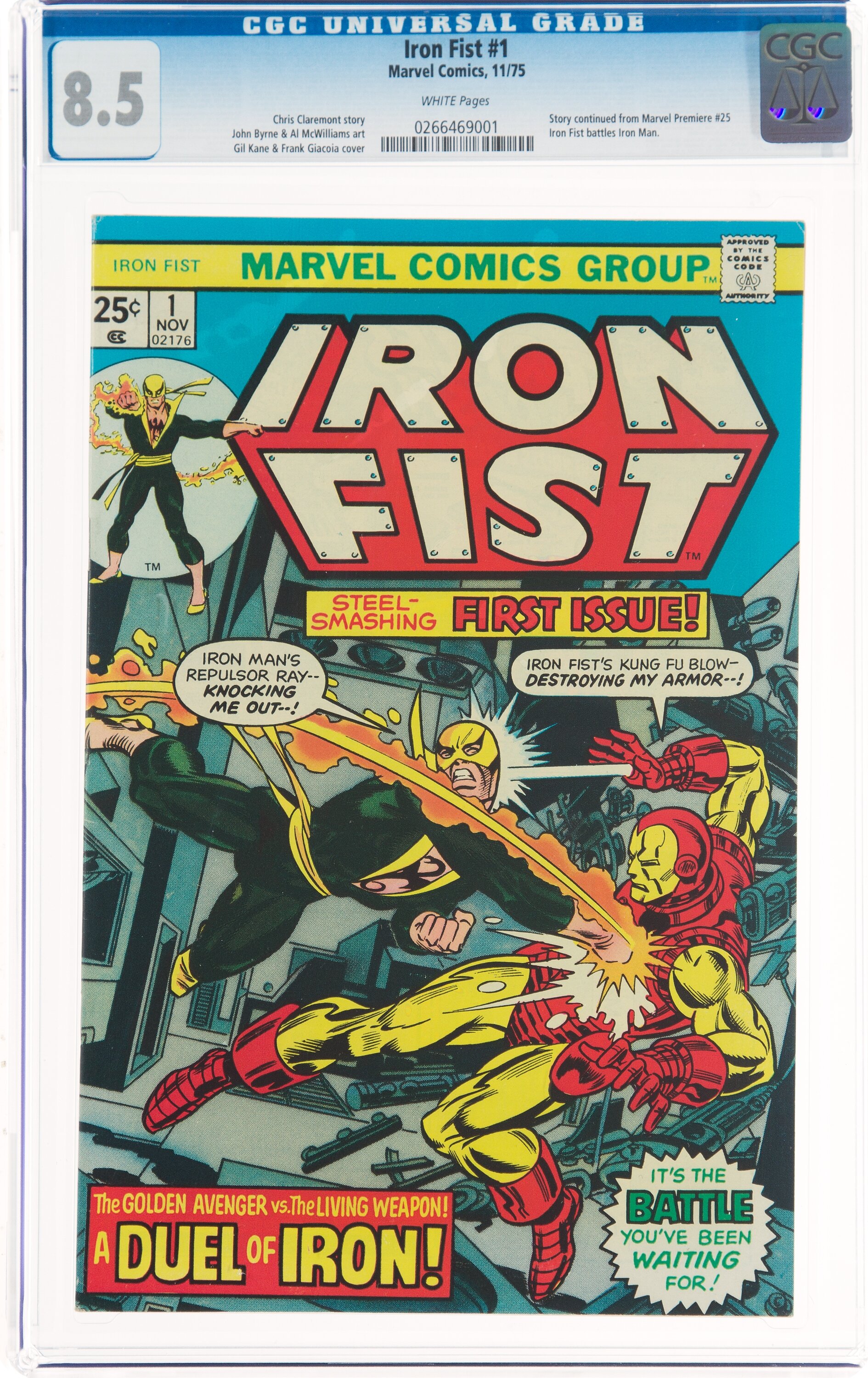 Iron Fist #14 CGC 9.0