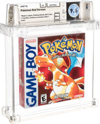 Pokemon Red Factory Sealed Game Boy Nintendo New Unopened VGA WATA