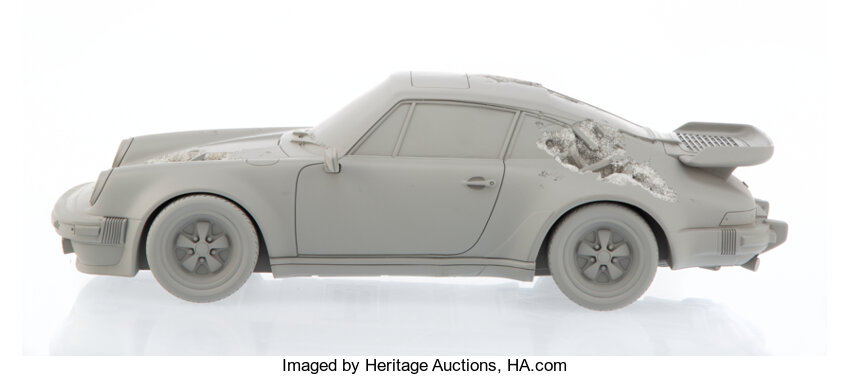 Daniel Arsham (b. 1980). Eroded Porsche 911 Turbo (930) (Sculpture